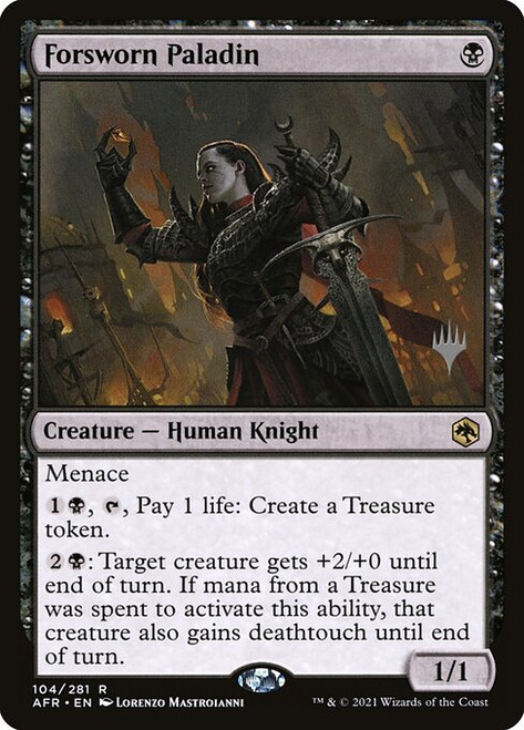 Forsworn Paladin (Promo Pack foil)
