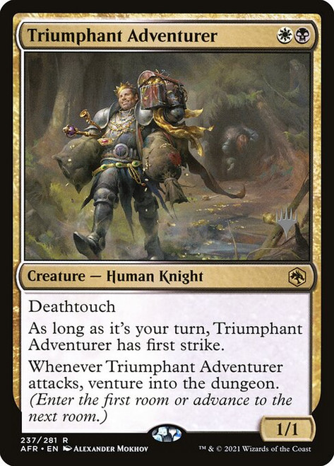 Triumphant Adventurer (Promo Pack foil)