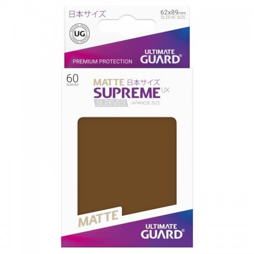 Supreme UX Sleeves Japanese Size Matte Brown (60)