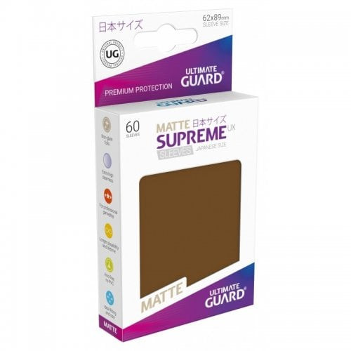 Supreme UX Sleeves Japanese Size Matte Brown (60)