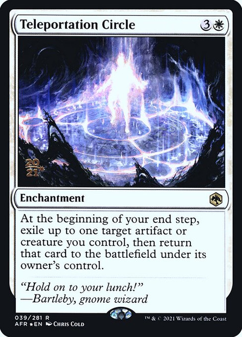 Teleportation Circle (Adventures in the Forgotten Realms Prerelease foil) | Adventures in the Forgotten Realms
