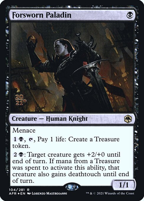 Forsworn Paladin (Adventures in the Forgotten Realms Prerelease foil)