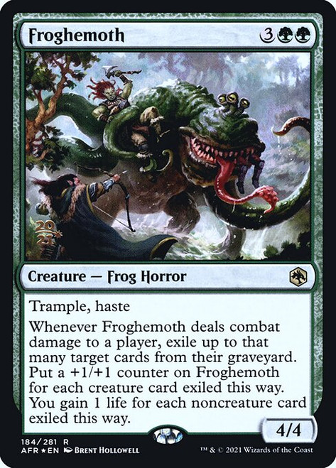 Froghemoth (Adventures in the Forgotten Realms Prerelease foil)