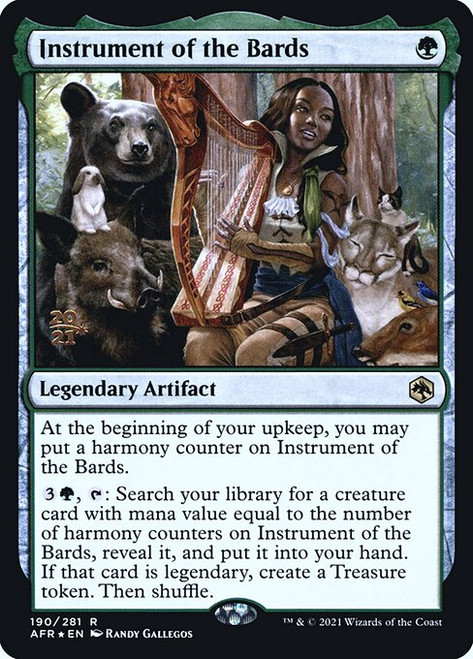 Instrument of the Bards (Adventures in the Forgotten Realms Prerelease foil)
