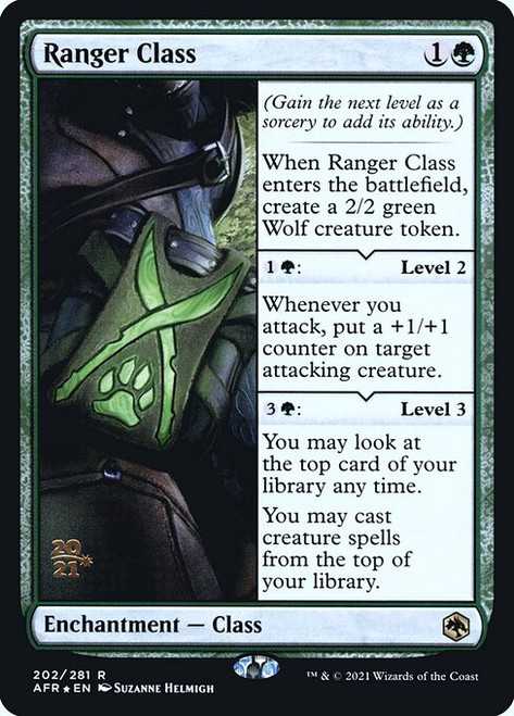 Ranger Class (Adventures in the Forgotten Realms Prerelease foil)