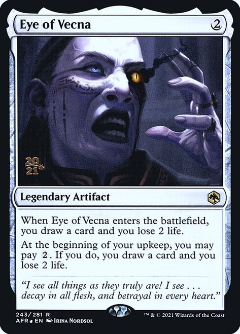 Eye of Vecna (Adventures in the Forgotten Realms Prerelease foil)