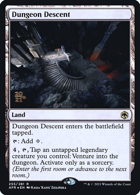 Dungeon Descent (Adventures in the Forgotten Realms Prerelease foil)