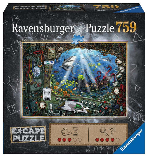 Escape Puzzle - Submarine Mystery Jigsaw Puzzle (759 piece)