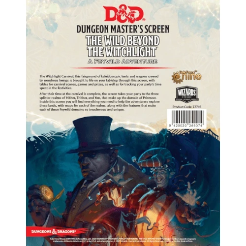 Dungeons & Dragons 5th Edition: The Wild Beyond the Witchlight DM's Screen