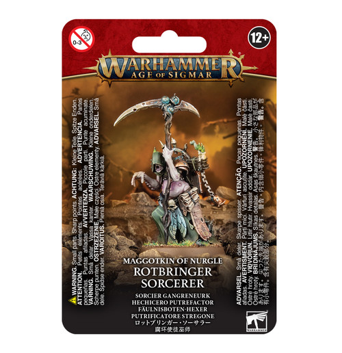 Warhammer Age of Sigmar - Maggotkin of Nurgle: Rotbringer Sorcerer