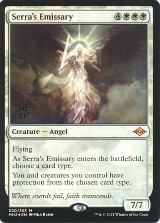 Serra's Emissary (Modern Horizons 2 Prerelease foil)