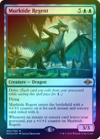 Murktide Regent (Modern Horizons 2 Prerelease foil)