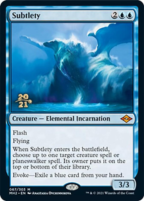 Subtlety (Modern Horizons 2 Prerelease foil)