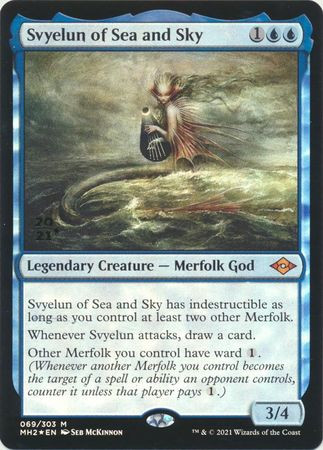 Svyelun of Sea and Sky (Modern Horizons 2 Prerelease foil)
