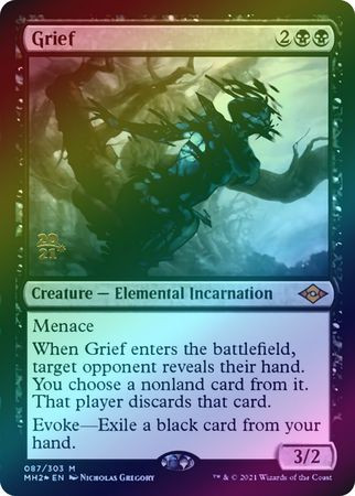 Grief (Modern Horizons 2 Prerelease foil) | Magic Madhouse Grief (Modern Horizons 2 Prerelease foil) | Magic Madhouse