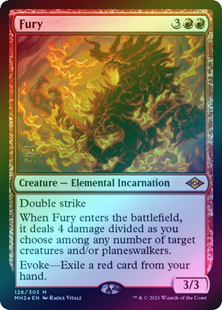 Fury (Modern Horizons 2 Prerelease foil)