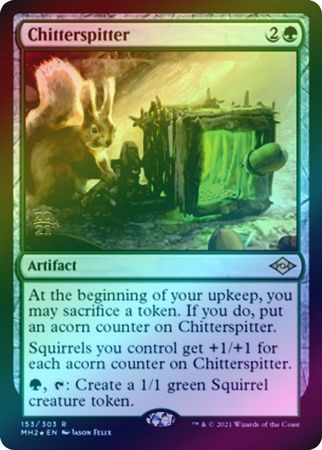 Chitterspitter (Modern Horizons 2 Prerelease foil)
