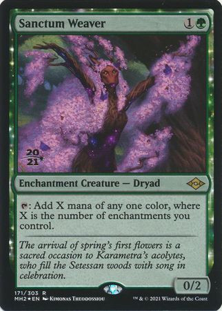 Sanctum Weaver (Modern Horizons 2 Prerelease foil)