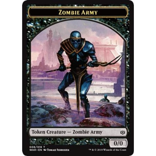 Zombie Army Token #8 | War of the Spark