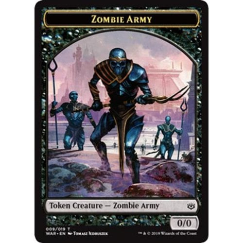 Zombie Army Token #9 | War of the Spark