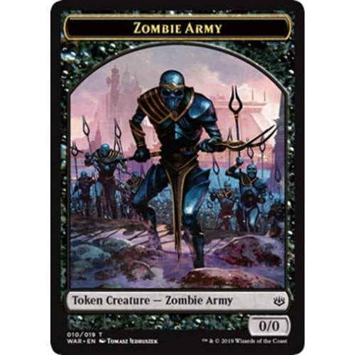 Zombie Army Token #10 | War of the Spark