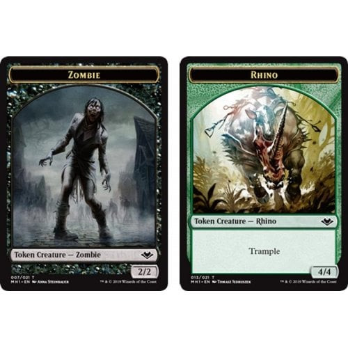 Modern Horizons Zombie // Rhino Token