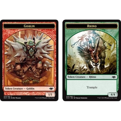 Modern Horizons Goblin // Rhino Token