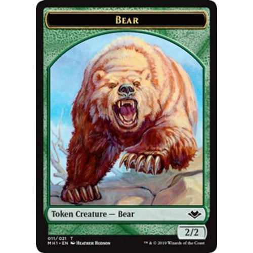 Modern Horizons Bear Token (foil)