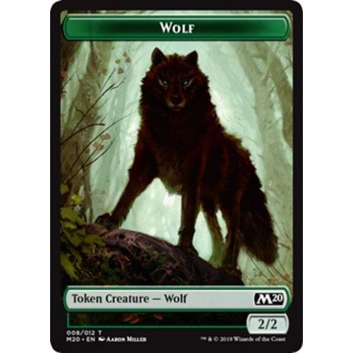 Core 2020 Wolf Token | Core Set 2020