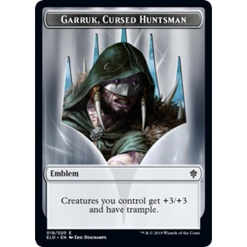 Throne of Eldraine Garruk Emblem