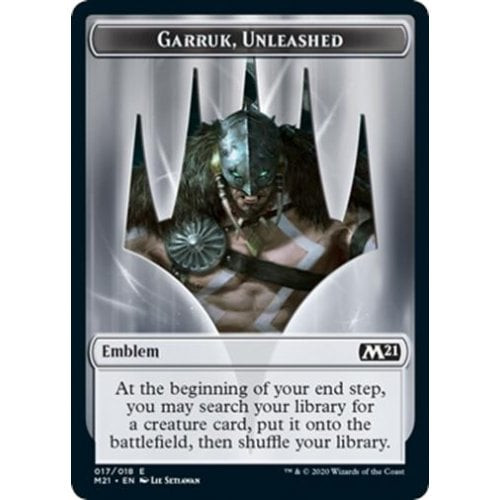Core 2021 Garruk, Unleashed Emblem