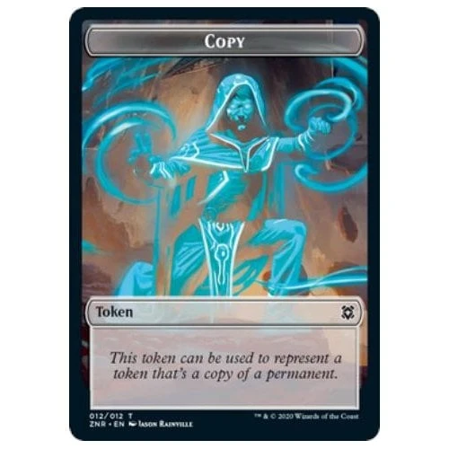 Zendikar Rising Drake Token //  Copy Token (foil)