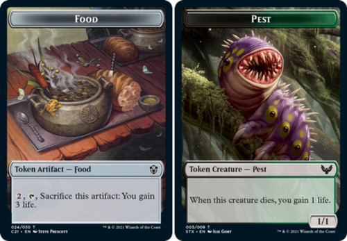 Commander 2021 - Food / Pest Token