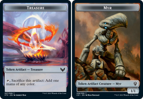 Commander 2021 - Myr / Treasure Token