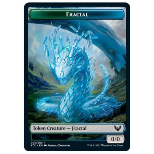 Strixhaven: School of Mages - Fractal Token