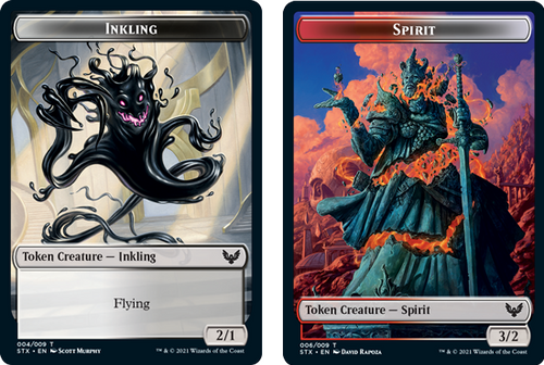 Strixhaven: School of Mages - Inkling / Spirit Token