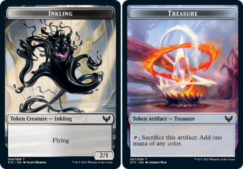 Strixhaven: School of Mages - Inkling / Treasure Token