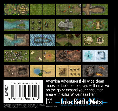 The Little Book of Battle Mats - Wilderness Edition