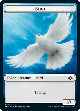 Modern Horizons 2 - Bird // Treasure (#20) Token (foil)
