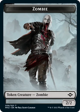 Modern Horizons 2 - Zombie // Squirrel Token (foil)