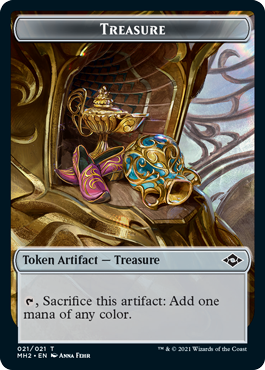 Modern Horizons 2 - Zombie Army // Treasure (#21) Token (foil)