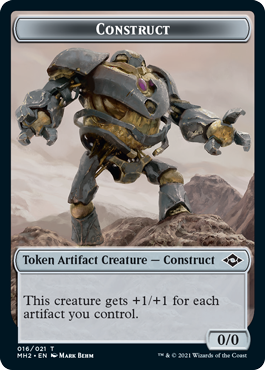 Modern Horizons 2 - Construct // Treasure (#21) Token (foil)