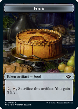 Modern Horizons 2 - Food (#17) // Thopter Token (foil)