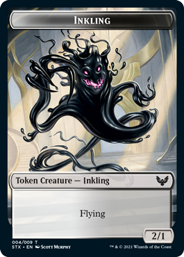 Strixhaven: School of Mages - Inkling // Pest Token (foil)