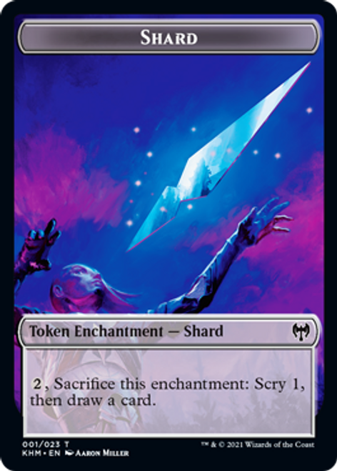 Kaldheim - Shard // Human Warrior Token (foil) | Kaldheim