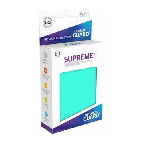 Supreme UX Sleeves Standard Size - Turquoise (80)