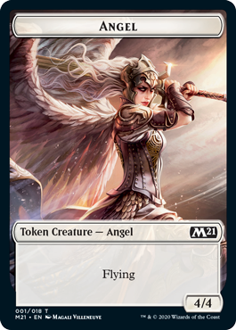 Core Set 2021 - Angel // Demon Token (foil)