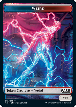 Core Set 2021 - Zombie // Weird Token (foil)