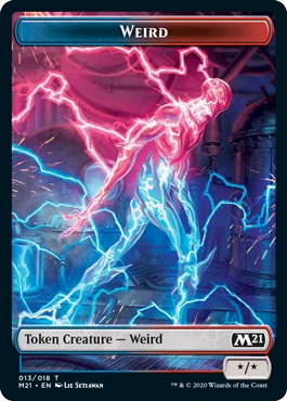 Core Set 2021 - Pirate // Weird Token (foil)