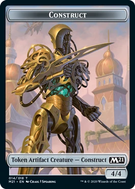 Core Set 2021 - Pirate // Construct Token (foil)